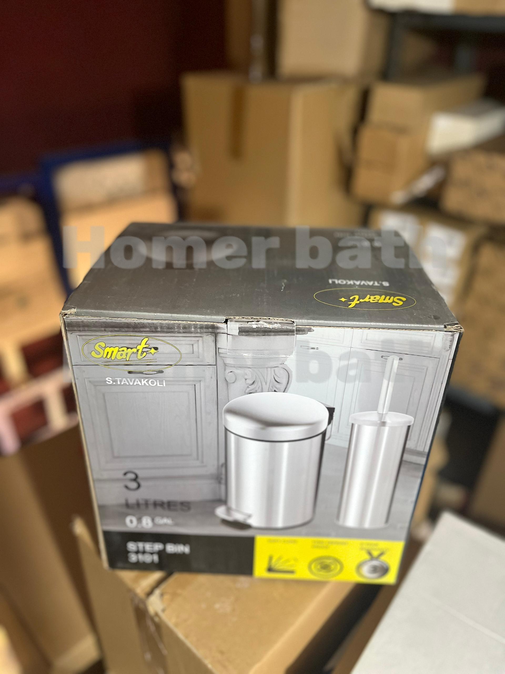 سطل-زباله-اسمارت-طلایی-مات-3-لیتر-آرامبند