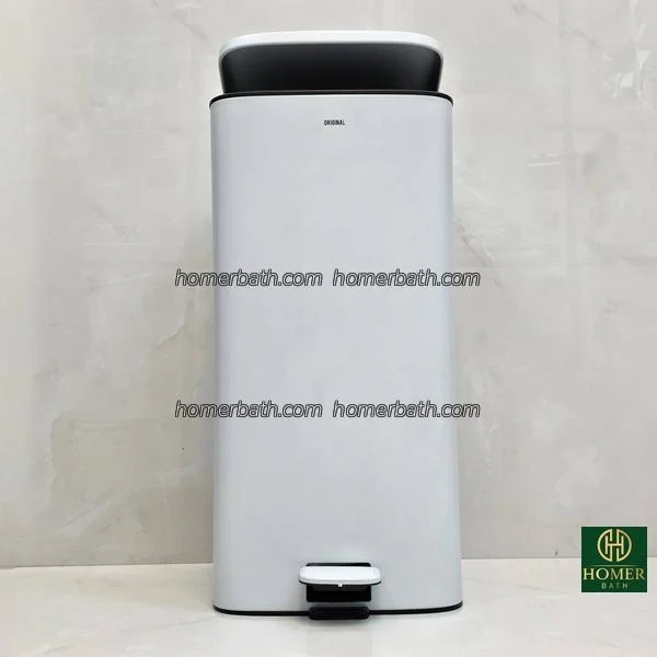 سطل-30-لیتر-پدالی-سفید-برند-اورجینال-مدل-1028