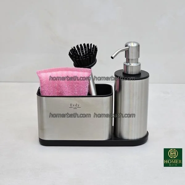 جا-مایع-و-اسکاچ-کنار-سینک-استیل-مات-برند-evdy-مدل-001