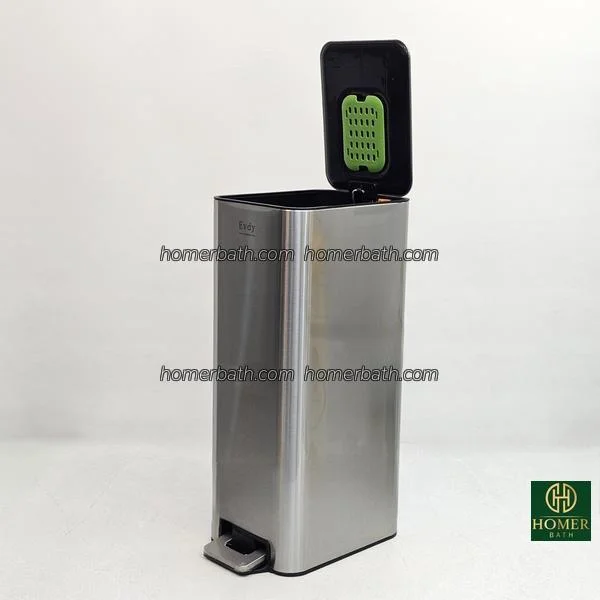 سطل-لیتری-استیل-اسلیم-evdy-مدل-7708