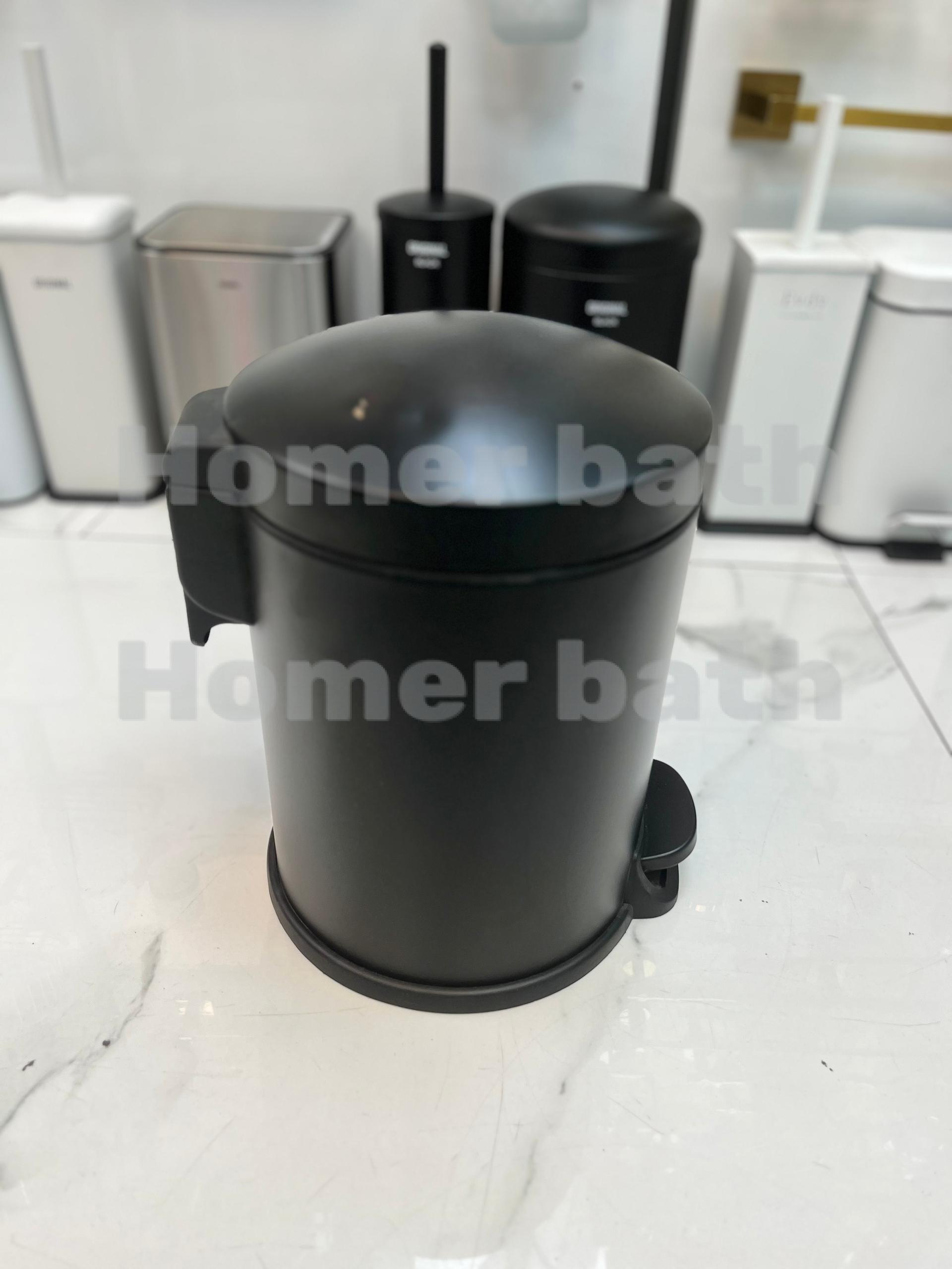 سطل-زباله-لیتری-اسمارت-مشکی-مات-آرامبند