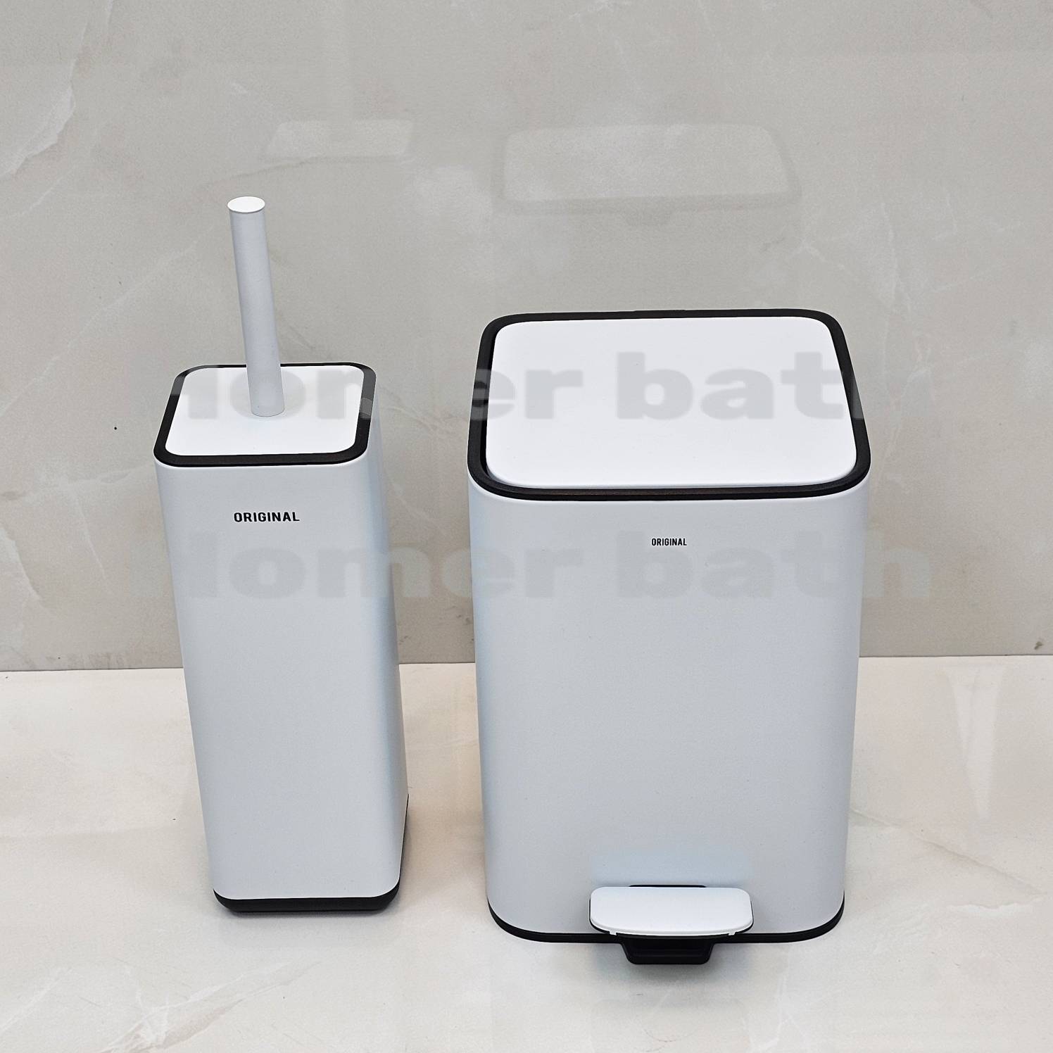 سطل-و-برس-5-لیتر-مکعبی-سفید-اورجینال