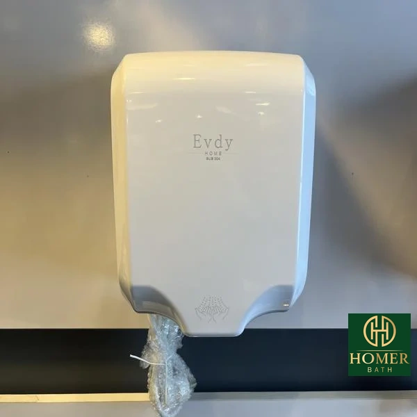 دست خشکن سفید مات ۱۳۵۰ وات توربو Evdy مدل 1021