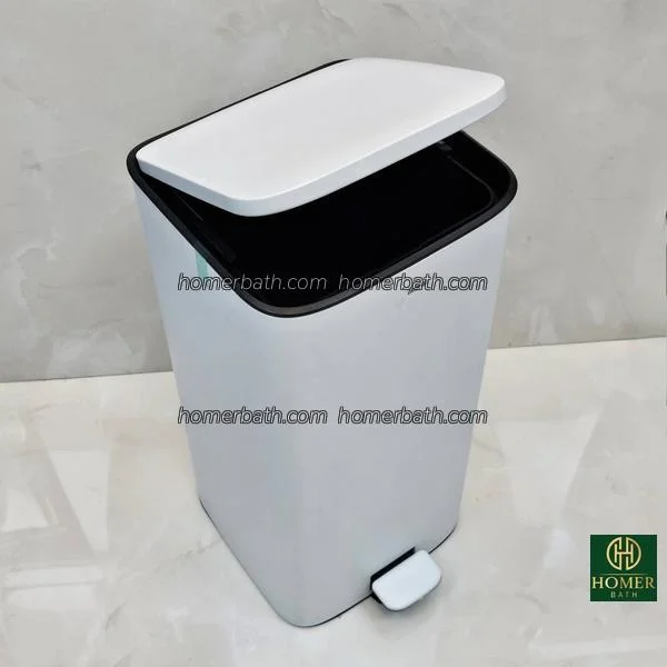 سطل-30-لیتر-پدالی-سفید-برند-اورجینال-مدل-1028