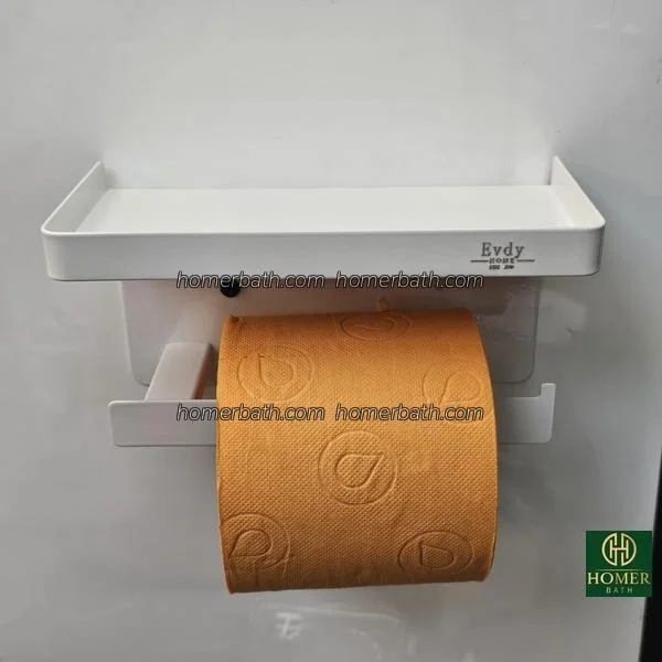 جای-دستمال-توالت-سفید-موبایلدار-evdy-مدل-k-36