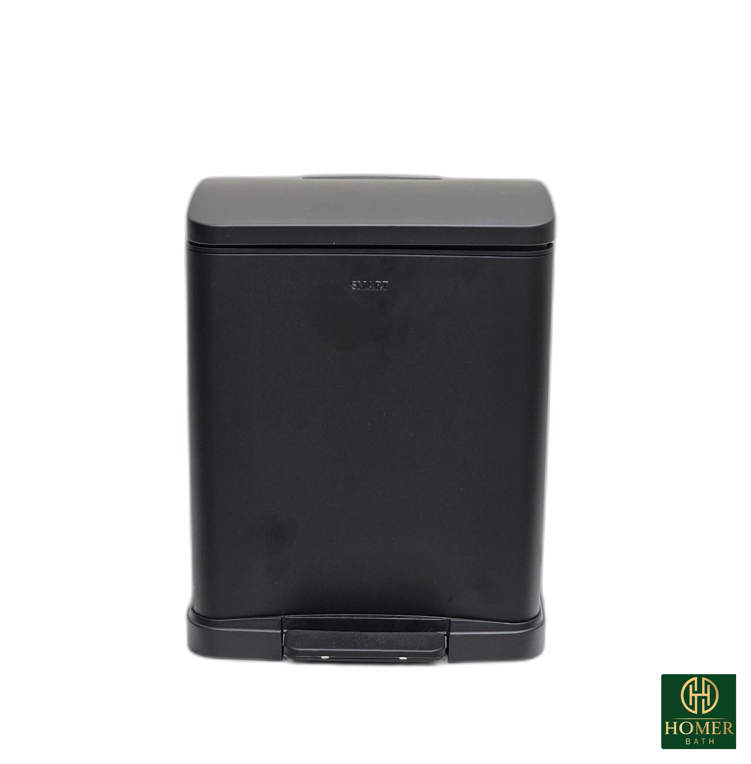 سطل 12 لیتری مشکی مات برند اسمارت 0078