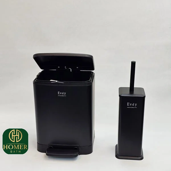 سطل-و-برس-مشکی-لیتری-مدل-home-اودی