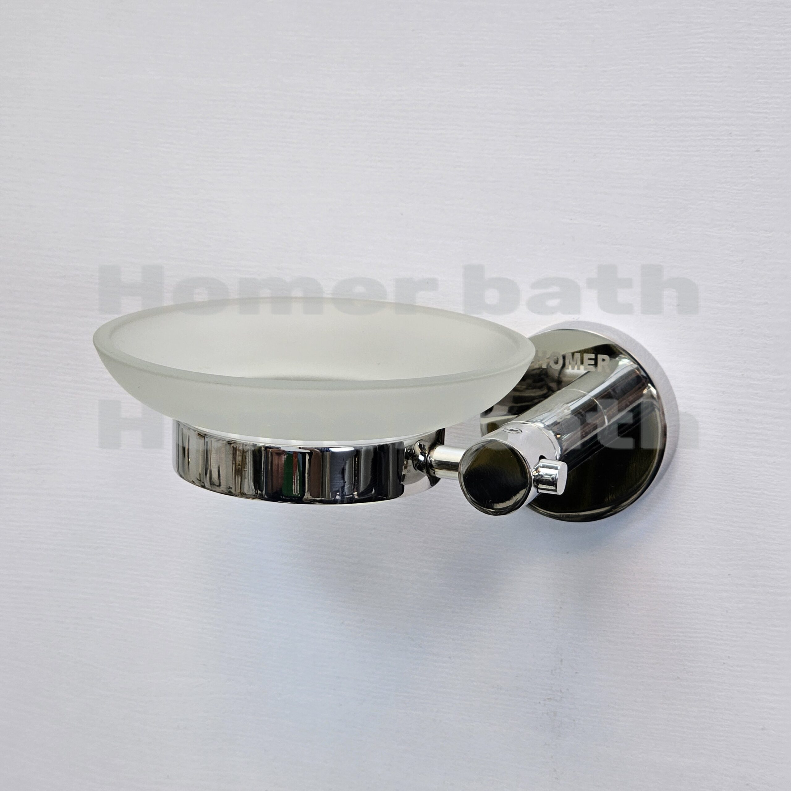 جای صابون جامد هامر مدل 55407 – رنگ کروم براق، پایه گرد