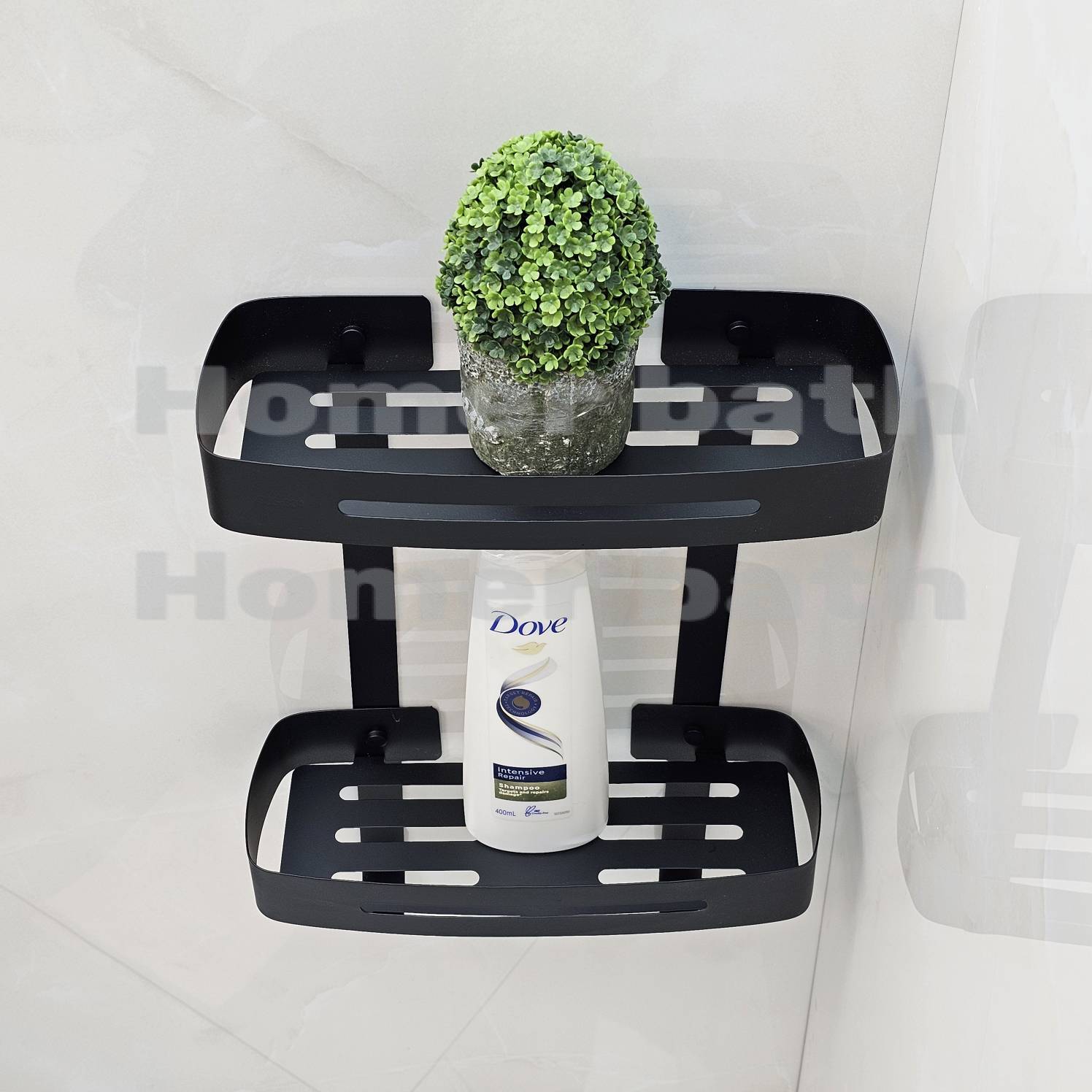 جا-شامپو-دیواری-دو-طبقه-مشکی-مدل-وسط