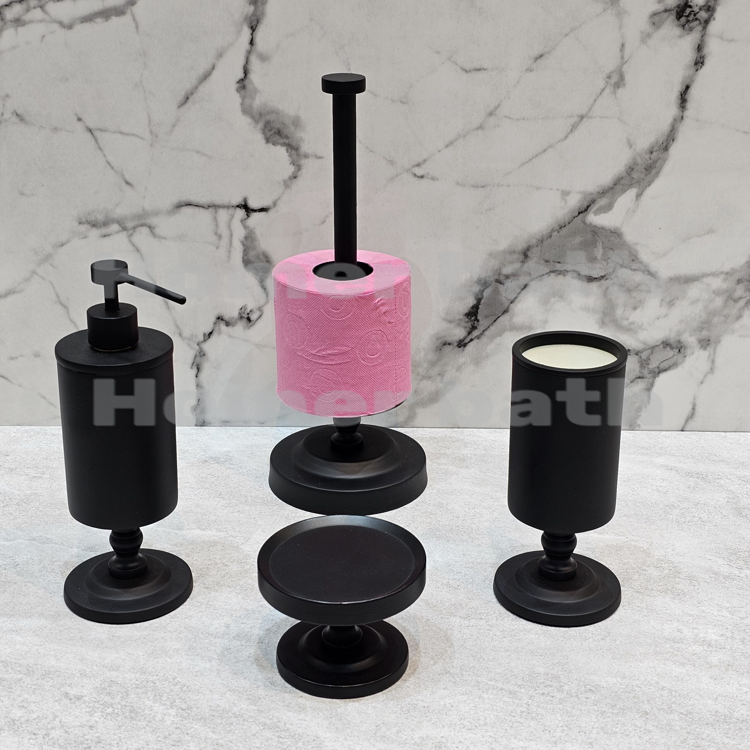 ست-شش-تیکه-مشکی-طرح-دار-برنجی