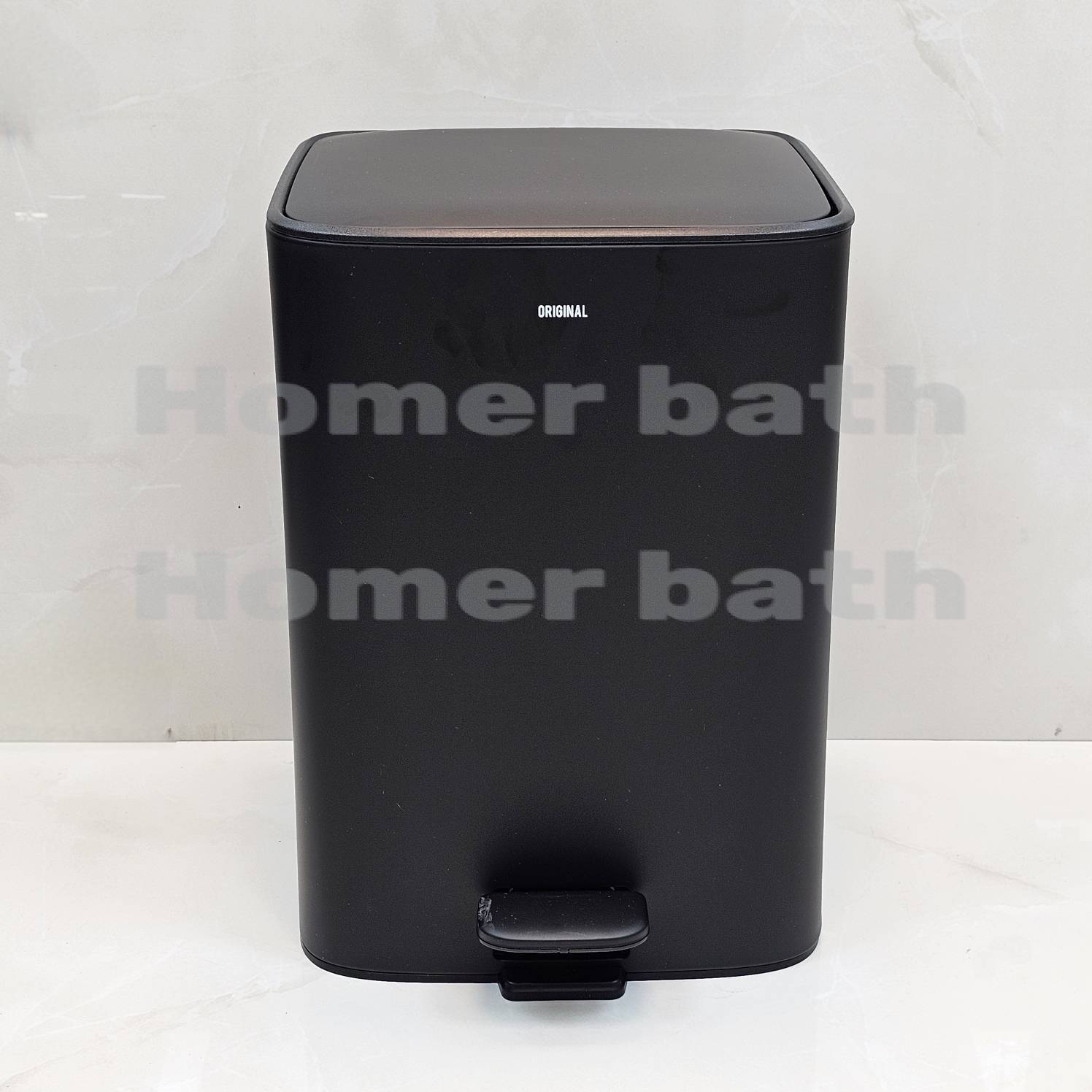 سطل 20 لیتر مکعبی مشکی اورجینال