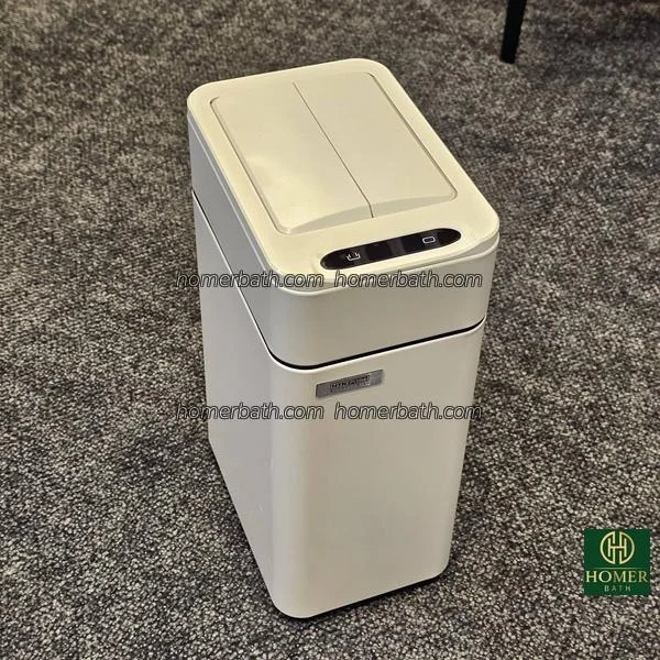 سطل 5 لیتری رنگ کرم درب پروانه ای HTN Prime کد HTD486