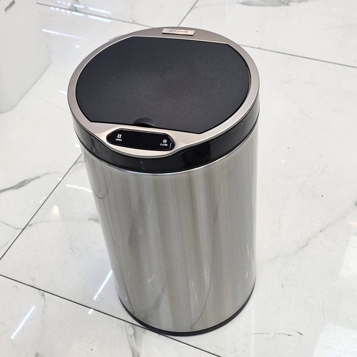 سطل زباله استیل مات 12 لیتری HTN Prime مدل HTD552