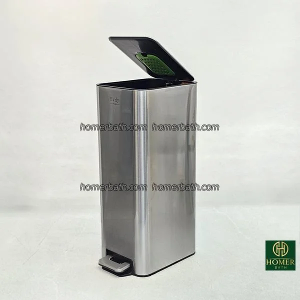 سطل ۱۵ لیتری استیل اسلیم Evdy مدل 7708