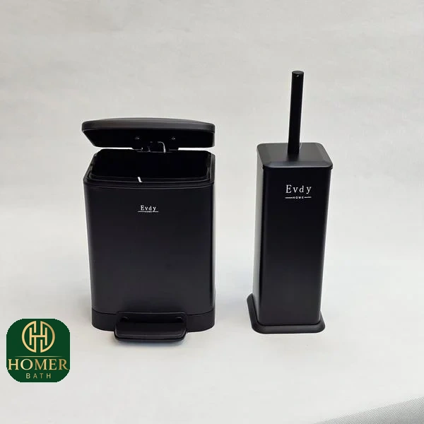 سطل-و-برس-مشکی-لیتری-مدل-home-اودی