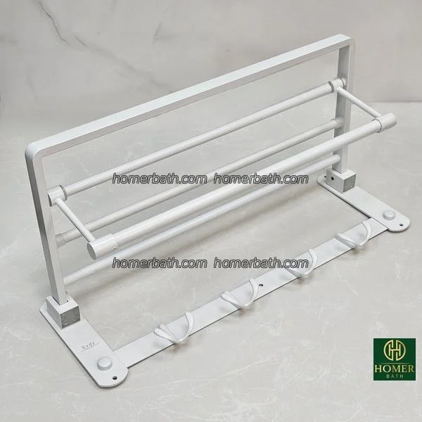 رخت آویز سفید اودی مدل 9026