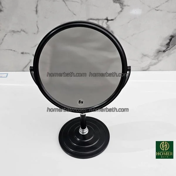 آینه-میکاپ-رومیزی-5-برابر-مشکی
