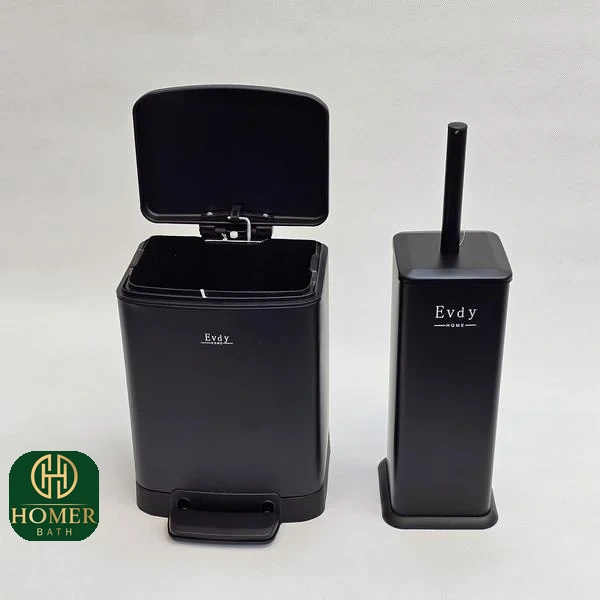 سطل-و-برس-مشکی-لیتری-مدل-home-اودی