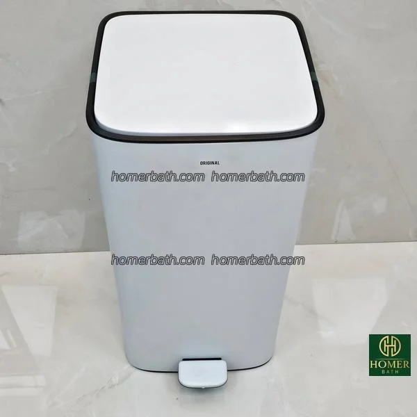 سطل-30-لیتر-پدالی-سفید-برند-اورجینال-مدل-1028