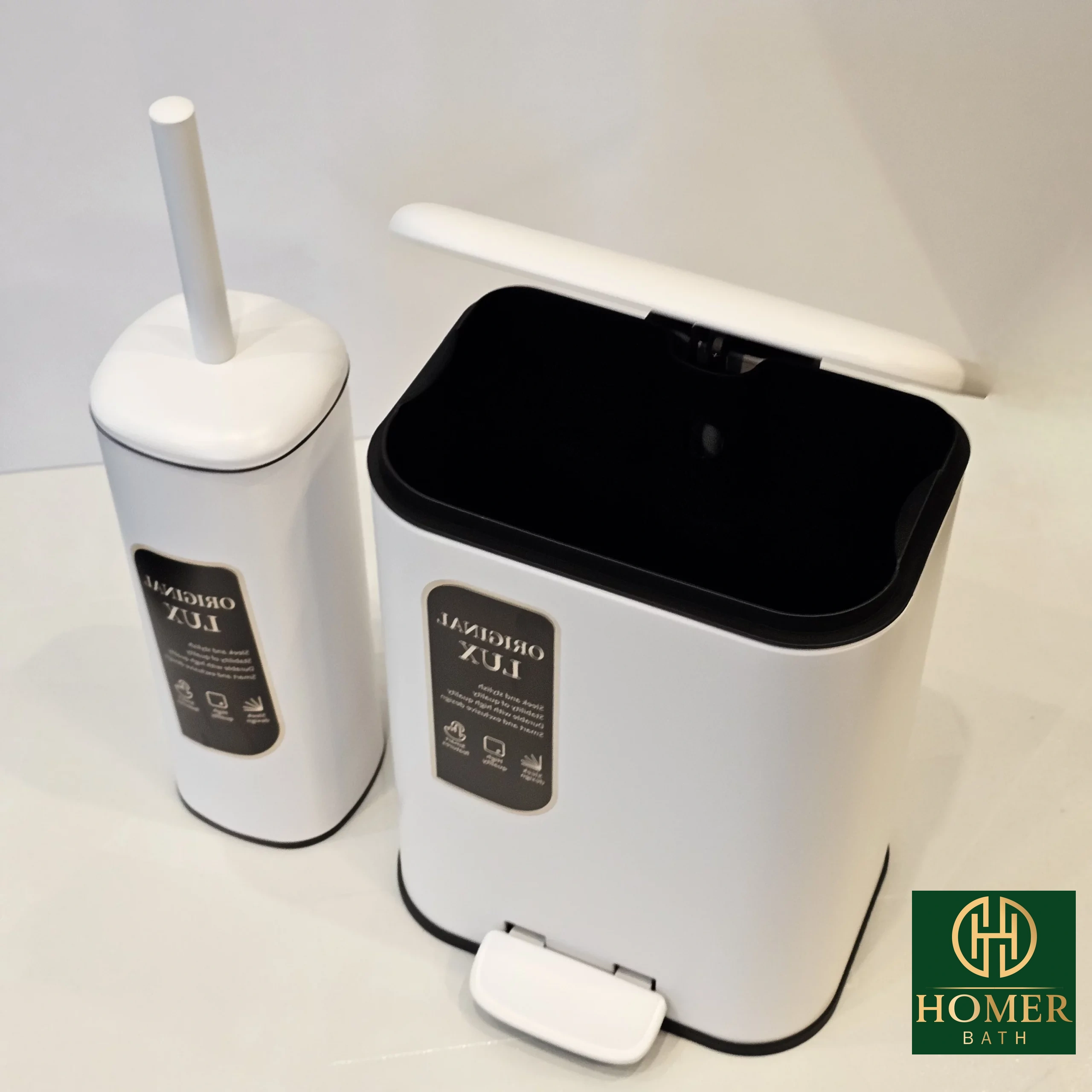 ست-سطل-و-برس-توالت-لیتری-سفید-مدل-p3-اورجینال