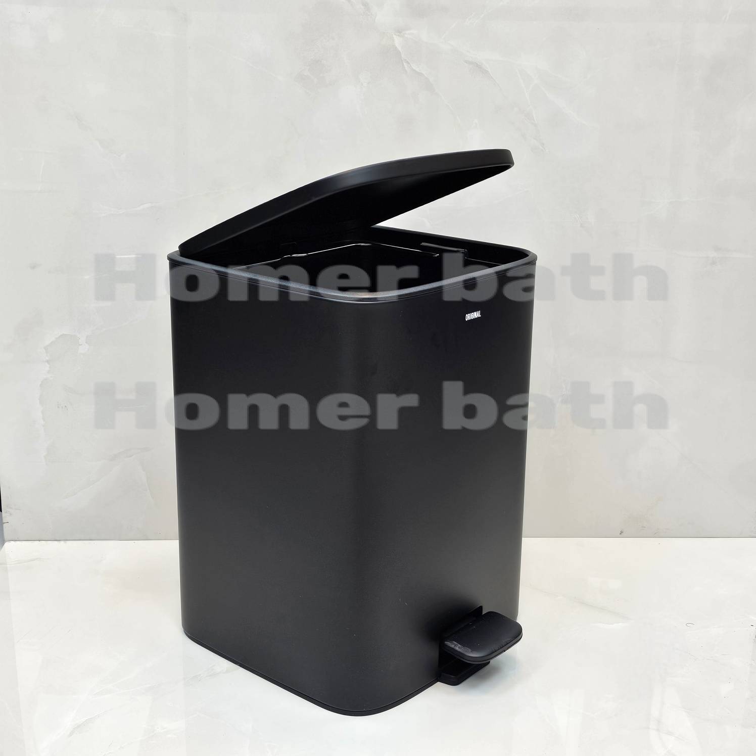 سطل-20-لیتر-مکعبی-مشکی-اورجینال