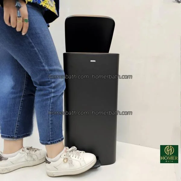 سطل-30-لیتر-پدالی-مشکی-برند-اورجینال-مدل-1028