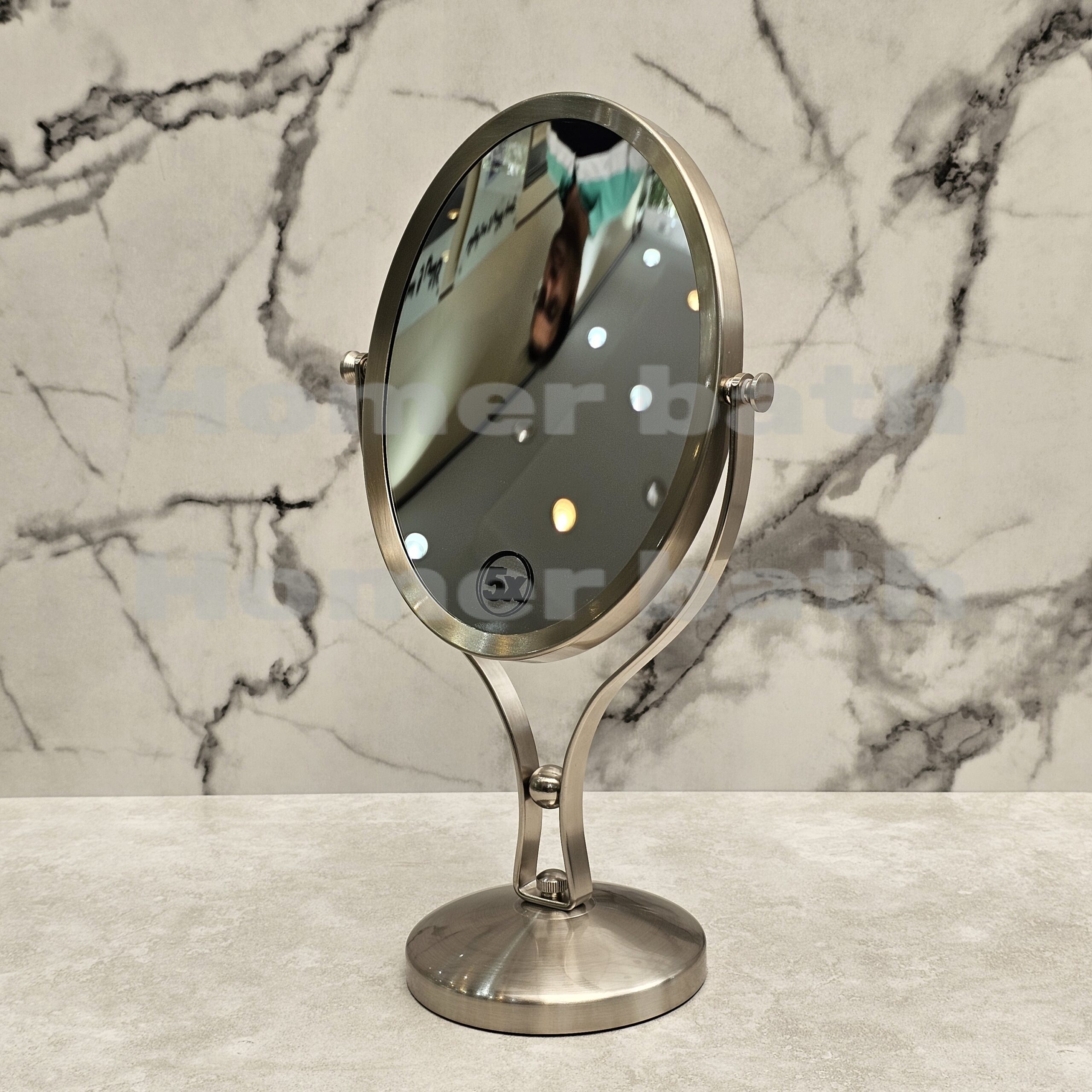 آینه رومیزی اصلاح 5X مات